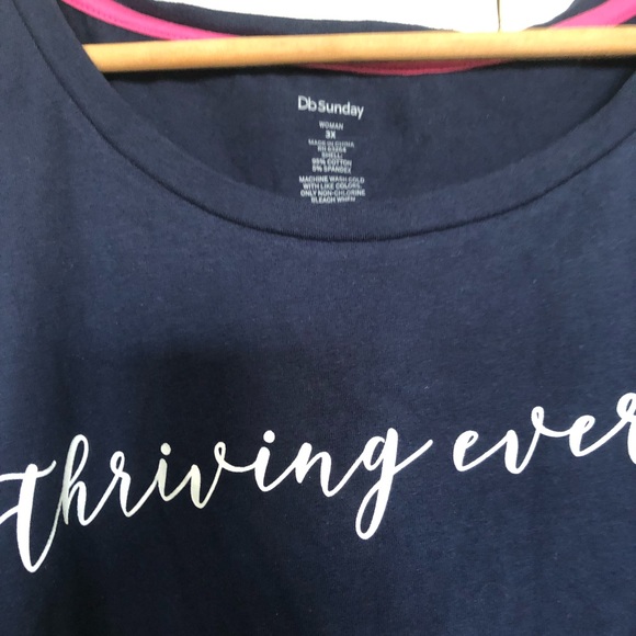 NWT Women’s Plus size  cotton top, size 3X - Picture 2 of 5